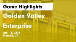 Golden Valley  vs Enterprise  Game Highlights - Jan. 18, 2020