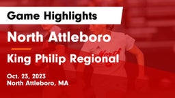 North Attleboro  vs King Philip Regional  Game Highlights - Oct. 23, 2023