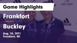 Frankfort  vs Buckley Game Highlights - Aug. 24, 2021