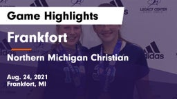 Frankfort  vs Northern Michigan Christian Game Highlights - Aug. 24, 2021