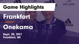 Frankfort  vs Onekama  Game Highlights - Sept. 28, 2021