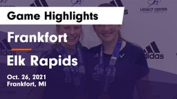 Frankfort  vs Elk Rapids Game Highlights - Oct. 26, 2021