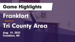 Frankfort  vs Tri County Area Game Highlights - Aug. 19, 2022