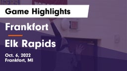Frankfort  vs Elk Rapids Game Highlights - Oct. 6, 2022