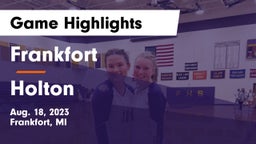 Frankfort  vs Holton  Game Highlights - Aug. 18, 2023