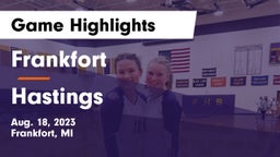 Frankfort  vs Hastings  Game Highlights - Aug. 18, 2023