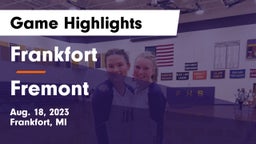 Frankfort  vs Fremont  Game Highlights - Aug. 18, 2023