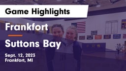Frankfort  vs Suttons Bay  Game Highlights - Sept. 12, 2023