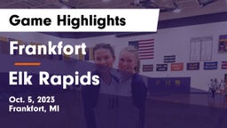 Frankfort  vs Elk Rapids  Game Highlights - Oct. 5, 2023