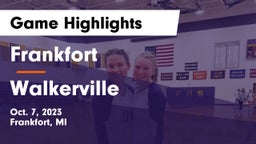 Frankfort  vs Walkerville Game Highlights - Oct. 7, 2023