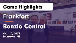 Frankfort  vs Benzie Central  Game Highlights - Oct. 10, 2023
