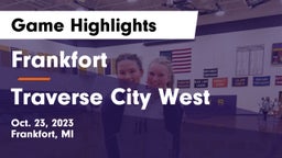 Frankfort  vs Traverse City West  Game Highlights - Oct. 23, 2023