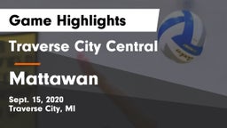 Traverse City Central  vs Mattawan  Game Highlights - Sept. 15, 2020