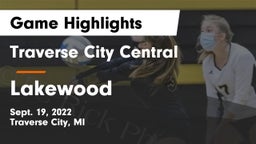 Traverse City Central  vs Lakewood  Game Highlights - Sept. 19, 2022