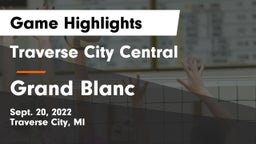 Traverse City Central  vs Grand Blanc  Game Highlights - Sept. 20, 2022