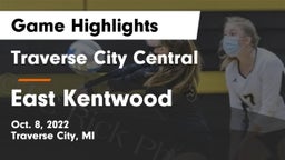 Traverse City Central  vs East Kentwood Game Highlights - Oct. 8, 2022