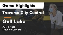 Traverse City Central  vs Gull Lake Game Highlights - Oct. 8, 2022