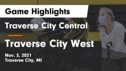 Traverse City Central  vs Traverse City West  Game Highlights - Nov. 3, 2021