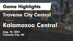 Traverse City Central  vs Kalamazoo Central  Game Highlights - Aug. 18, 2022