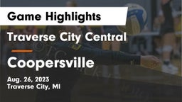 Traverse City Central  vs Coopersville  Game Highlights - Aug. 26, 2023