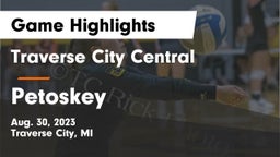 Traverse City Central  vs Petoskey  Game Highlights - Aug. 30, 2023