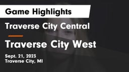 Traverse City Central  vs Traverse City West  Game Highlights - Sept. 21, 2023