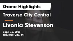 Traverse City Central  vs Livonia Stevenson Game Highlights - Sept. 30, 2023