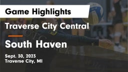 Traverse City Central  vs South Haven Game Highlights - Sept. 30, 2023