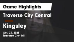 Traverse City Central  vs Kingsley  Game Highlights - Oct. 23, 2023