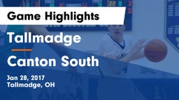Tallmadge  vs Canton South Game Highlights - Jan 28, 2017