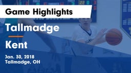 Tallmadge  vs Kent  Game Highlights - Jan. 30, 2018