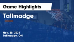 Tallmadge  Game Highlights - Nov. 20, 2021
