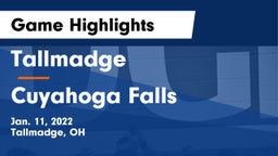 Tallmadge  vs Cuyahoga Falls  Game Highlights - Jan. 11, 2022