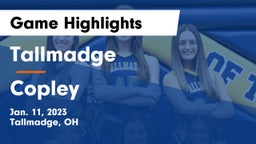 Tallmadge  vs Copley  Game Highlights - Jan. 11, 2023
