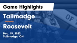 Tallmadge  vs Roosevelt  Game Highlights - Dec. 15, 2023