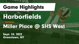 Harborfields  vs Miller Place @ SHS West Game Highlights - Sept. 24, 2022