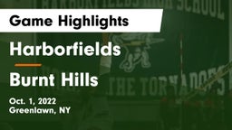 Harborfields  vs Burnt Hills Game Highlights - Oct. 1, 2022