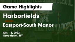 Harborfields  vs Eastport-South Manor  Game Highlights - Oct. 11, 2022