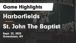 Harborfields  vs St. John The Baptist Game Highlights - Sept. 23, 2023