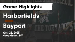 Harborfields  vs Bayport Game Highlights - Oct. 24, 2023