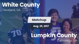 Matchup: White County High vs. Lumpkin County  2017