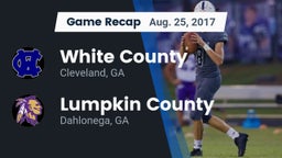 Recap: White County  vs. Lumpkin County  2017