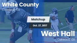 Matchup: White County High vs. West Hall  2017