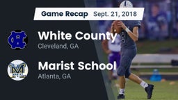 Recap: White County  vs. Marist School 2018