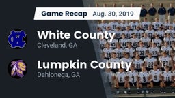 Recap: White County  vs. Lumpkin County  2019