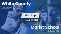 Matchup: White County High vs. Marist School 2019