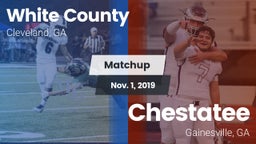 Matchup: White County High vs. Chestatee  2019