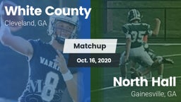 Matchup: White County High vs. North Hall  2020