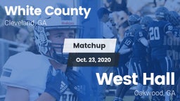Matchup: White County High vs. West Hall  2020