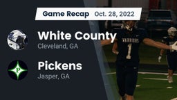 Recap: White County  vs. Pickens  2022